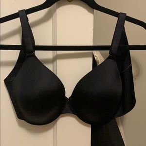 NWT Soma Black Vanishing Back Full Coverage Bra